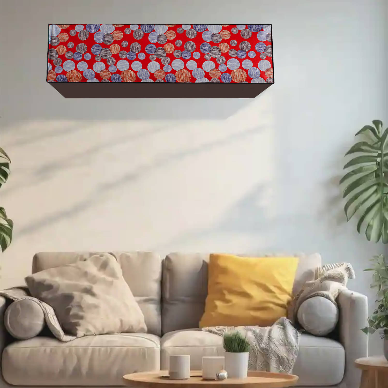 Dream Care Single PVC Orange AC Cover for 1 Ton Split AC Dream Care Single PVC Orange AC Cover for 1 Ton Split AC