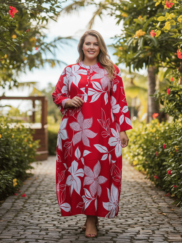 Flavia Creation Women Cotton Gown ( Pink )