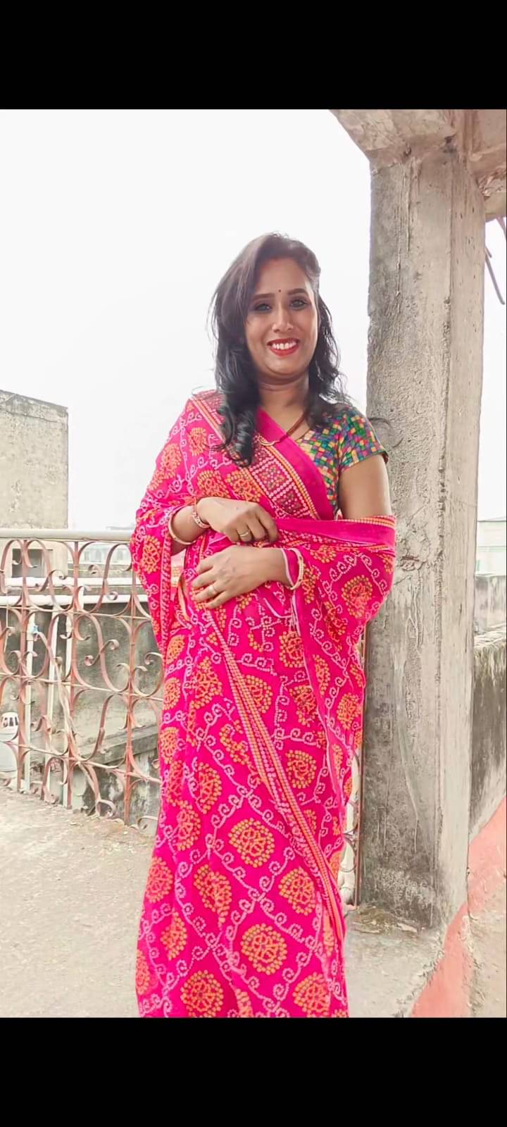 Kashvi Sarees Georgette Printed Ilkal Saree With Unstitched Blouse Piece ( Pink )     			Kashvi Sarees Georgette Printed Ilkal Saree With Unstitched Blouse Piece ( Pink )