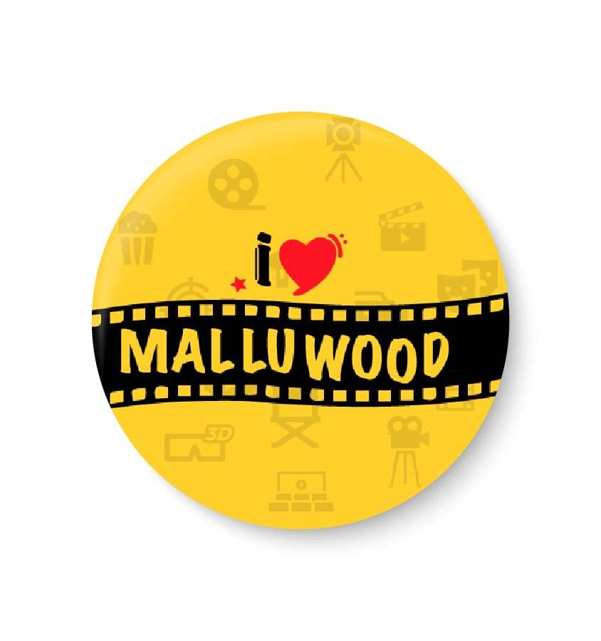 PEACOCKRIDE I Love Malluwood Plastic Round Fridge Magnets Fridge Magnet - Pack of 1 PEACOCKRIDE I Love Malluwood Plastic Round Fridge Magnets Fridge Magnet - Pack of 1