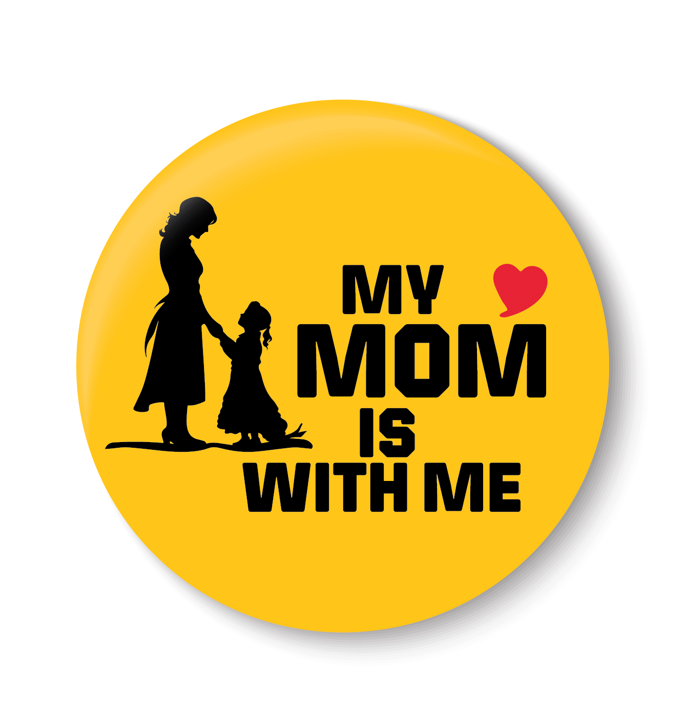    			PEACOCKRIDE Plastic Round Fridge Magnets Fridge Magnet - Pack of 1