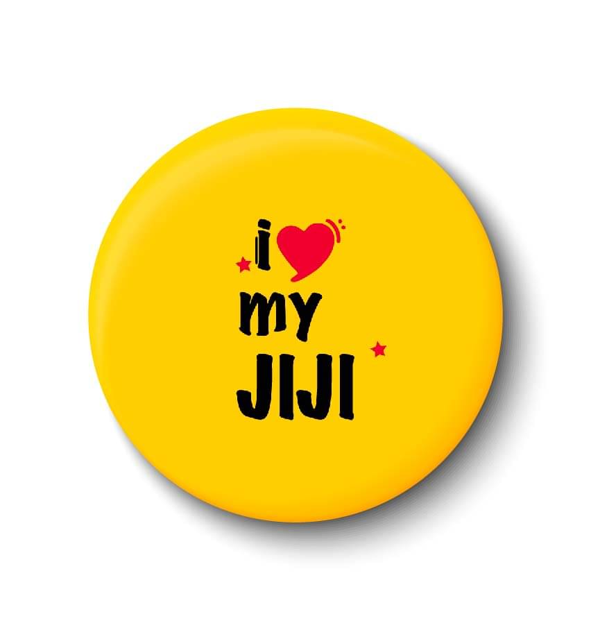 PEACOCKRIDE I Love My JIJI Plastic Round Fridge Magnets Fridge Magnet - Pack of 1 PEACOCKRIDE I Love My JIJI Plastic Round Fridge Magnets Fridge Magnet - Pack of 1