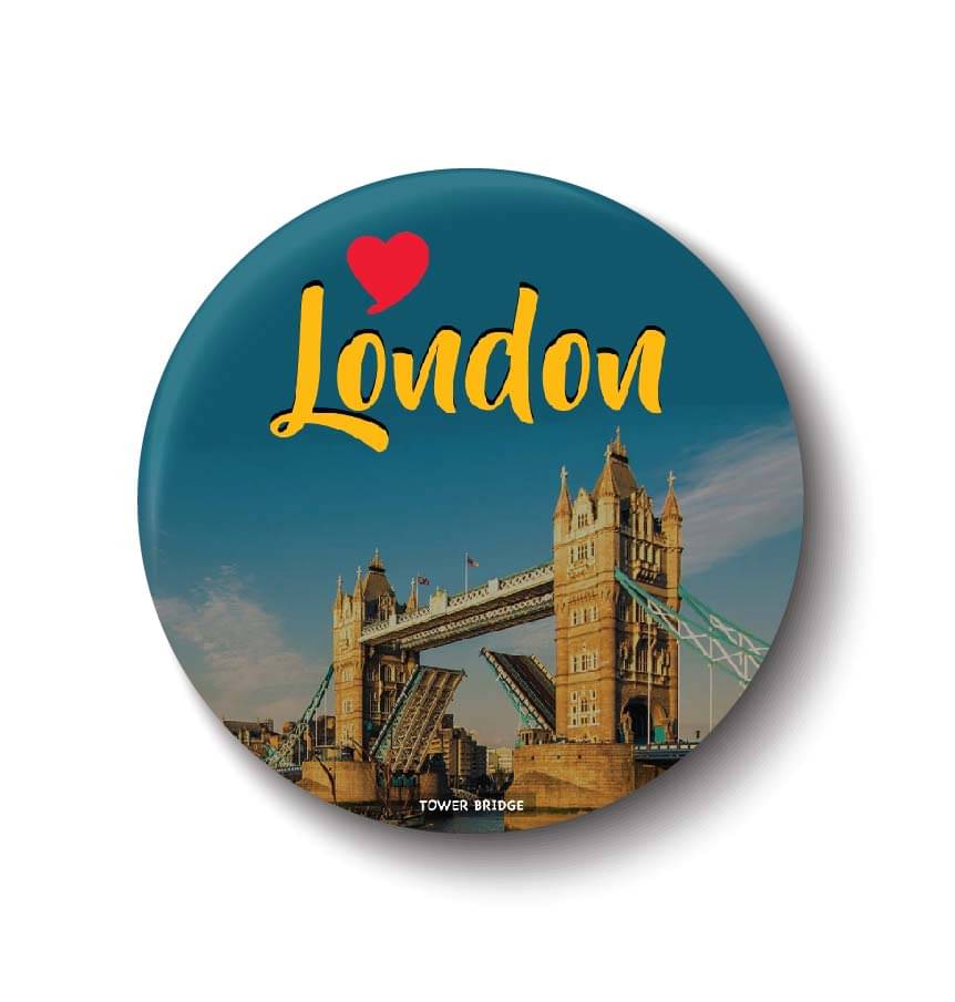 PEACOCKRIDE Plastic Round Fridge Magnets Fridge Magnet - Pack of 1 PEACOCKRIDE Plastic Round Fridge Magnets Fridge Magnet - Pack of 1