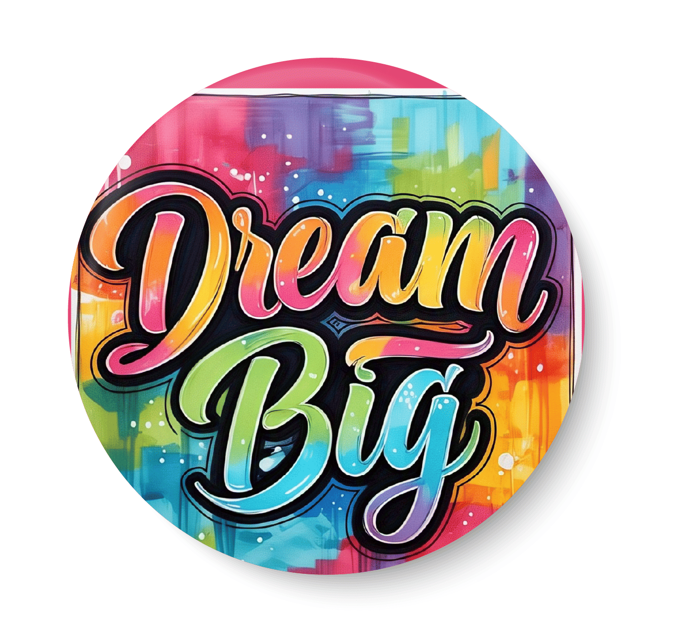 PEACOCKRIDE Plastic Round Fridge Magnets Fridge Magnet - Pack of 1 PEACOCKRIDE Plastic Round Fridge Magnets Fridge Magnet - Pack of 1