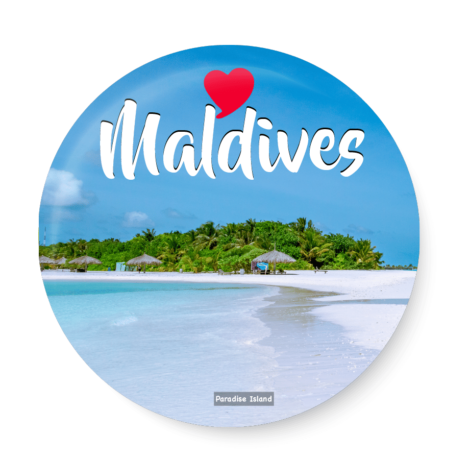     			PEACOCKRIDE Plastic Round Fridge Magnets Fridge Magnet - Pack of 1