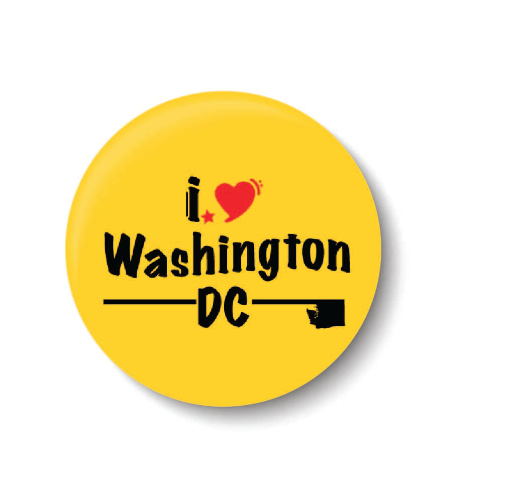 PEACOCKRIDE I Love Washington DC Plastic Round Fridge Magnets Fridge Magnet - Pack of 1 PEACOCKRIDE I Love Washington DC Plastic Round Fridge Magnets Fridge Magnet - Pack of 1