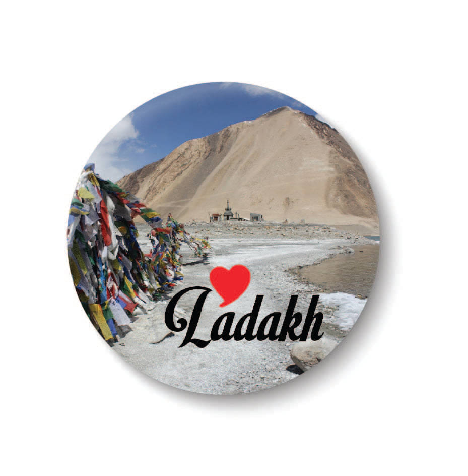 PEACOCKRIDE Plastic Round Fridge Magnets Fridge Magnet - Pack of 1 PEACOCKRIDE Plastic Round Fridge Magnets Fridge Magnet - Pack of 1