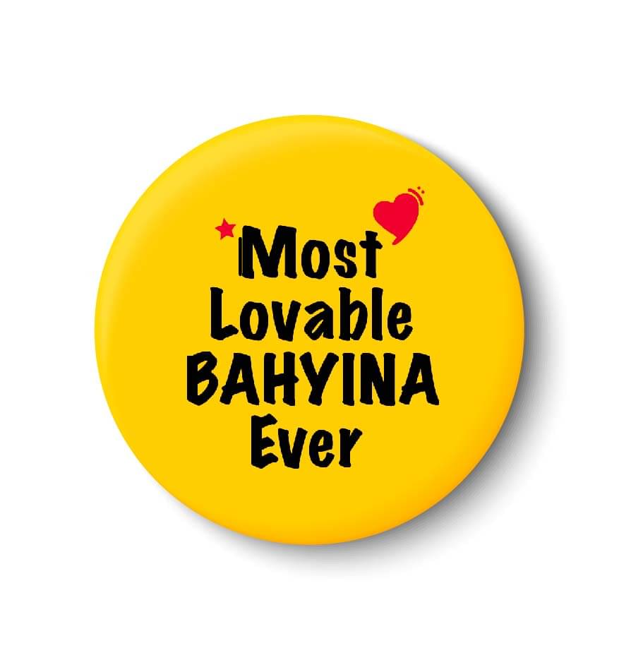 PEACOCKRIDE Most Lovable Bahyina Ever Plastic Round Fridge Magnets Fridge Magnet - Pack of 1 PEACOCKRIDE Most Lovable Bahyina Ever Plastic Round Fridge Magnets Fridge Magnet - Pack of 1