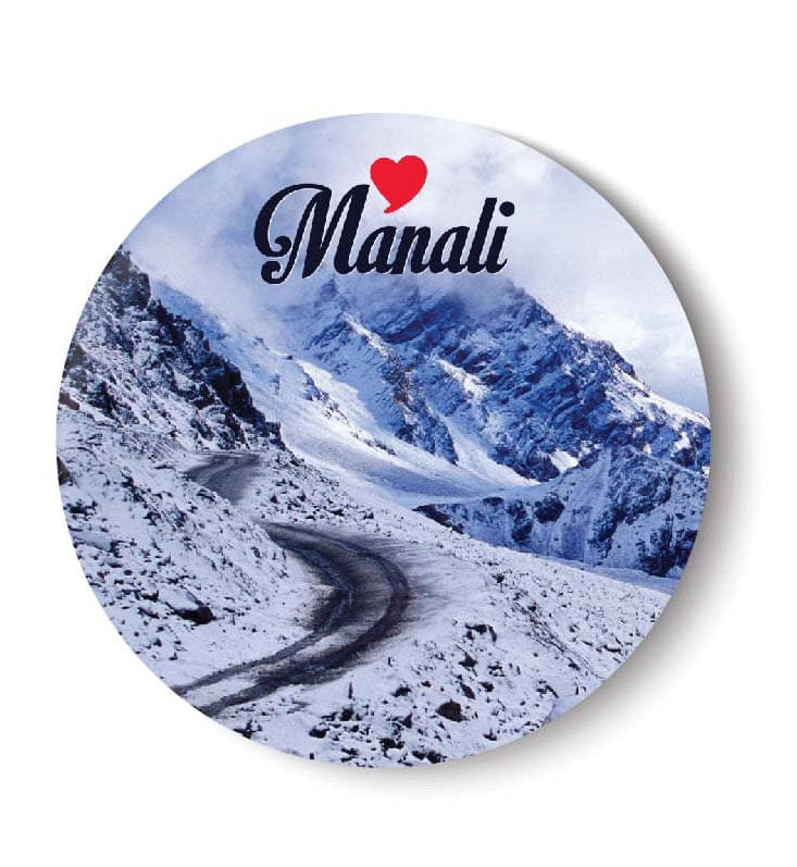 PEACOCKRIDE Manali Plastic Round Fridge Magnets Fridge Magnet - Pack of 1     			PEACOCKRIDE Manali Plastic Round Fridge Magnets Fridge Magnet - Pack of 1