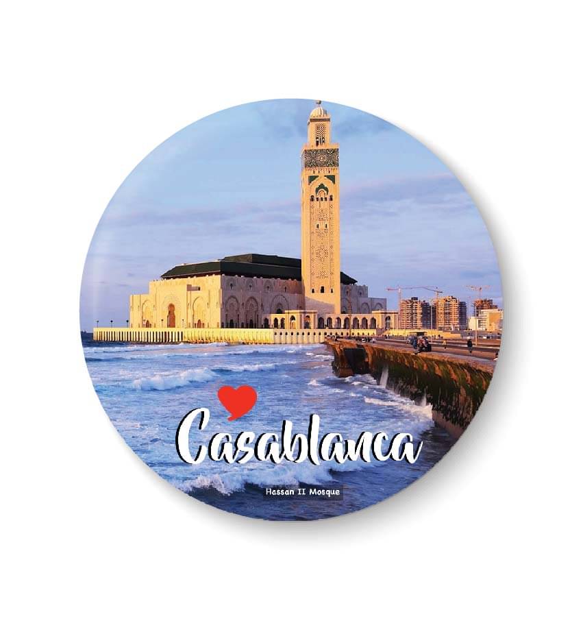 PEACOCKRIDE Plastic Round Fridge Magnets Fridge Magnet - Pack of 1 PEACOCKRIDE Plastic Round Fridge Magnets Fridge Magnet - Pack of 1
