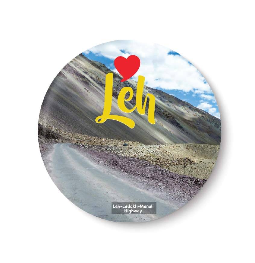 PEACOCKRIDE Plastic Round Fridge Magnets Fridge Magnet - Pack of 1 PEACOCKRIDE Plastic Round Fridge Magnets Fridge Magnet - Pack of 1