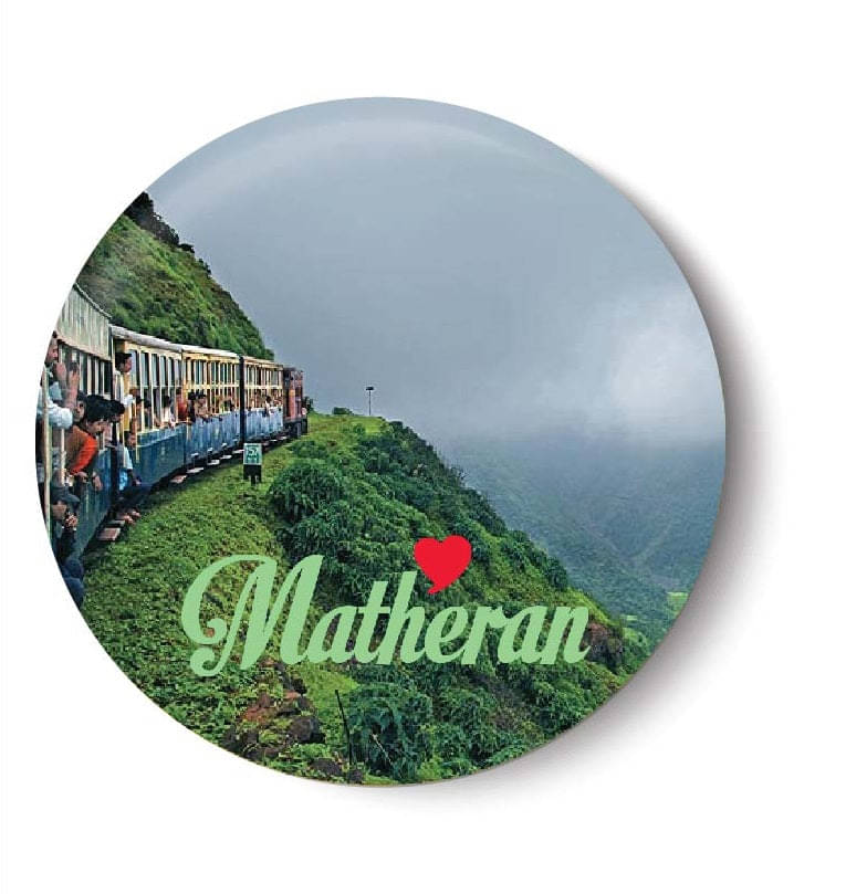 PEACOCKRIDE Matheran Plastic Round Fridge Magnets Fridge Magnet - Pack of 1 PEACOCKRIDE Matheran Plastic Round Fridge Magnets Fridge Magnet - Pack of 1