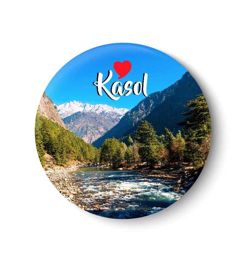 PEACOCKRIDE Plastic Round Fridge Magnets Fridge Magnet - Pack of 1 PEACOCKRIDE Plastic Round Fridge Magnets Fridge Magnet - Pack of 1