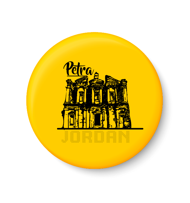 PEACOCKRIDE Plastic Round Fridge Magnets Fridge Magnet - Pack of 1 PEACOCKRIDE Plastic Round Fridge Magnets Fridge Magnet - Pack of 1