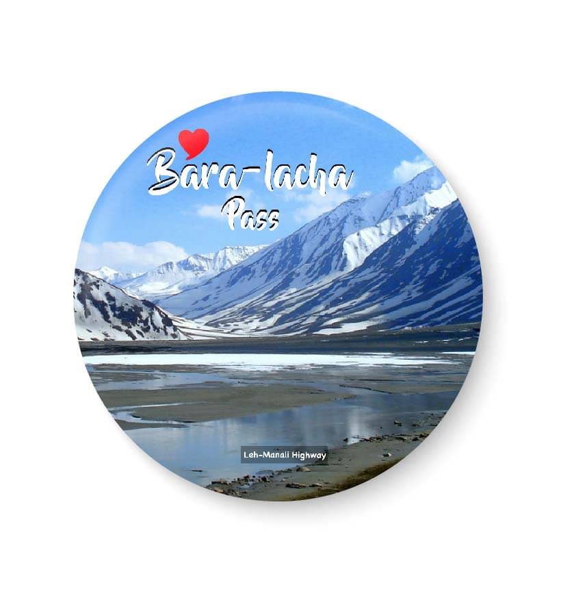     			PEACOCKRIDE Plastic Round Fridge Magnets Fridge Magnet - Pack of 1