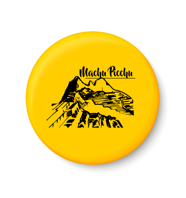 PEACOCKRIDE Plastic Round Fridge Magnets Fridge Magnet - Pack of 1 PEACOCKRIDE Plastic Round Fridge Magnets Fridge Magnet - Pack of 1