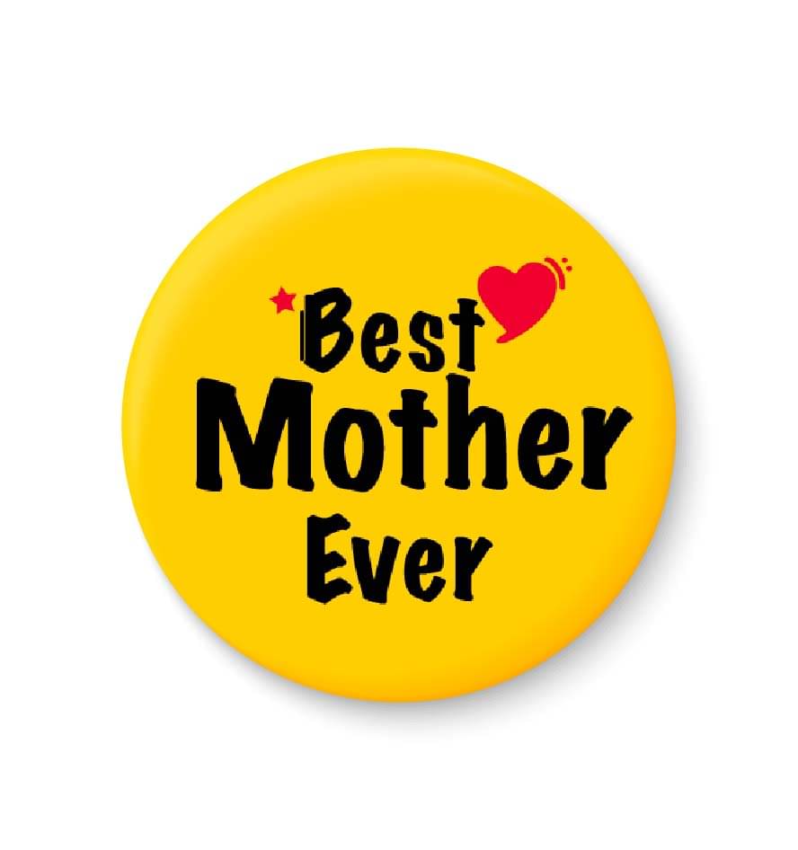 PEACOCKRIDE Best Mother Ever Plastic Round Fridge Magnets Fridge Magnet - Pack of 1 PEACOCKRIDE Best Mother Ever Plastic Round Fridge Magnets Fridge Magnet - Pack of 1
