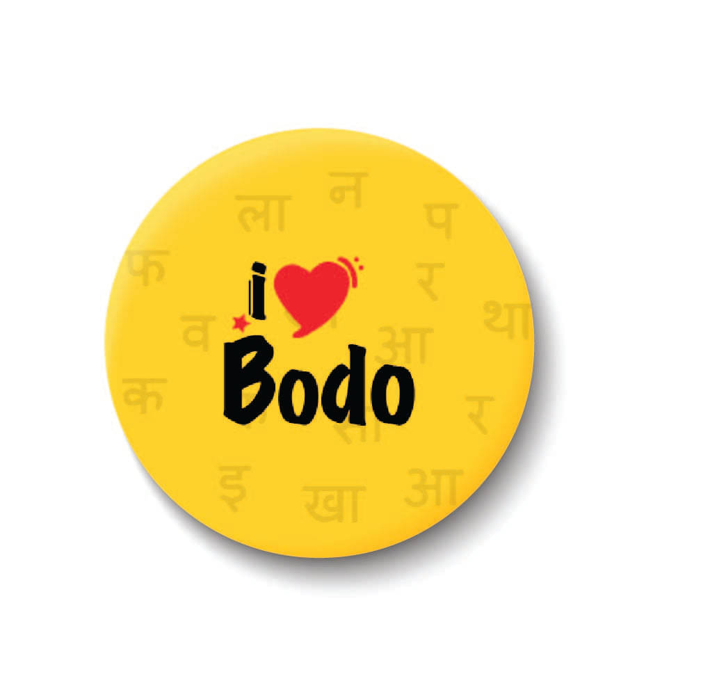 PEACOCKRIDE Love Bodo Plastic Round Fridge Magnets Fridge Magnet - Pack of 1 PEACOCKRIDE Love Bodo Plastic Round Fridge Magnets Fridge Magnet - Pack of 1
