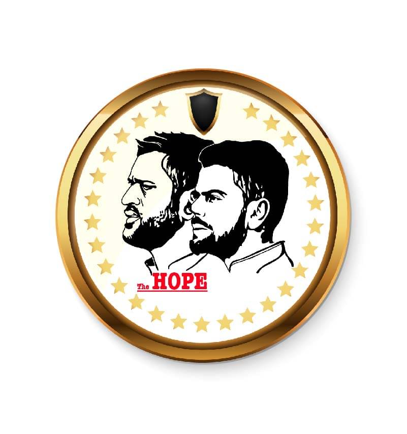 PEACOCKRIDE Dhoni & Kholi Plastic Round Fridge Magnets Fridge Magnet - Pack of 1 PEACOCKRIDE Dhoni & Kholi Plastic Round Fridge Magnets Fridge Magnet - Pack of 1