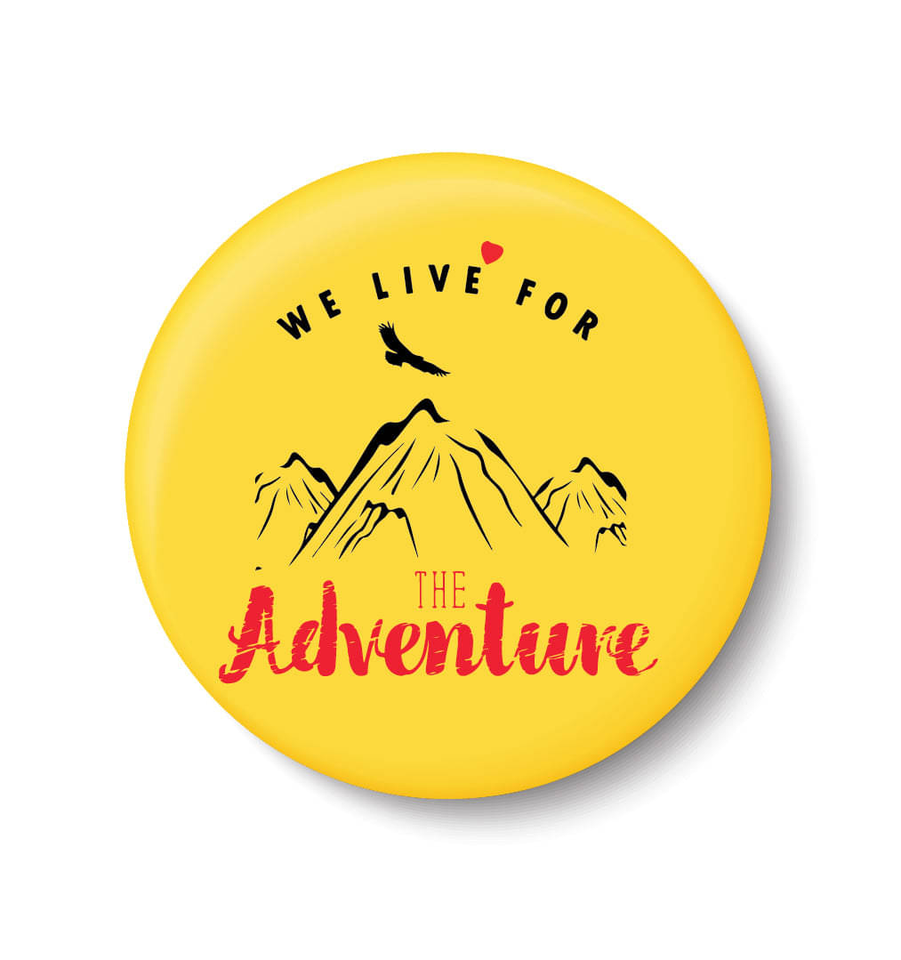     			PEACOCKRIDE Plastic Round Fridge Magnets Fridge Magnet - Pack of 1