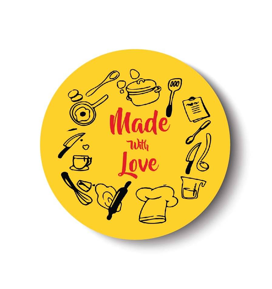 PEACOCKRIDE Plastic Round Fridge Magnets Fridge Magnet - Pack of 1 PEACOCKRIDE Plastic Round Fridge Magnets Fridge Magnet - Pack of 1