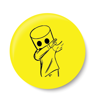 PEACOCKRIDE Man's with Cartoon Head Plastic Round Fridge Magnets Fridge Magnet - Pack of 1 PEACOCKRIDE Man's with Cartoon Head Plastic Round Fridge Magnets Fridge Magnet - Pack of 1