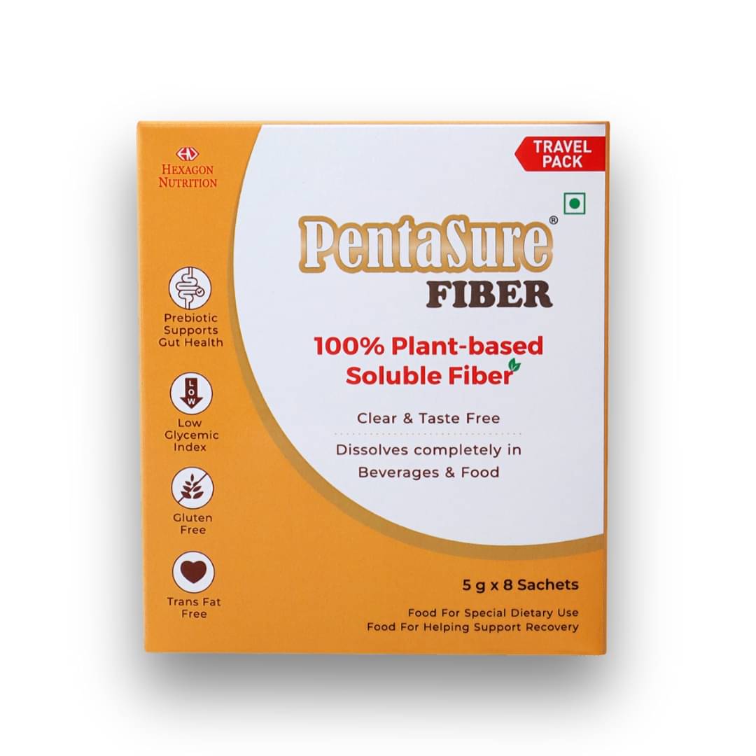 Pentasure Soluble Fiber Supplement Travel Pack 40 gm Powder     			Pentasure Soluble Fiber Supplement Travel Pack 40 gm Powder
