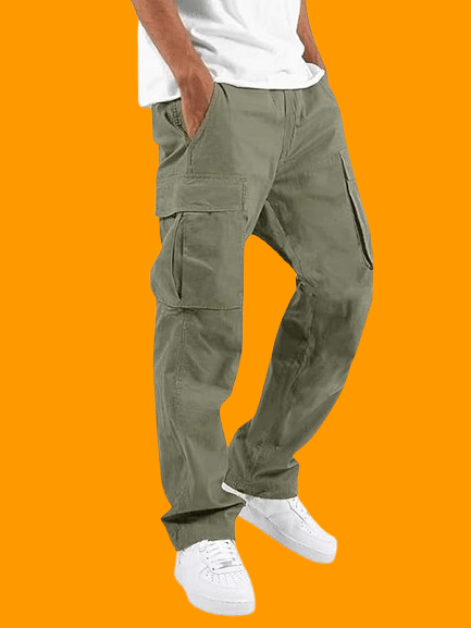     			REKHOLA Regular Men's Cargos - Olive Green ( Pack of 1 )