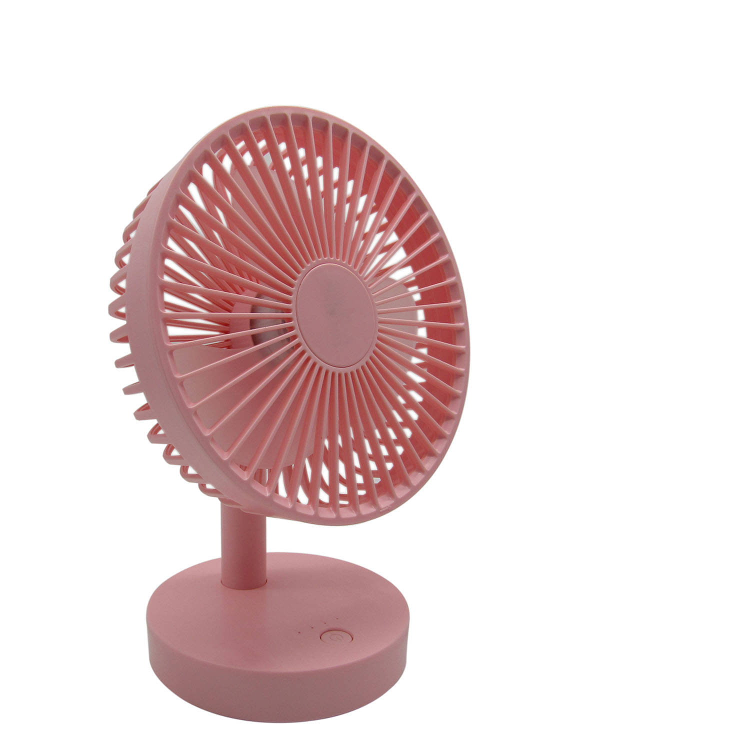     			RENMAX Rechargeable Mini Table Fan 611 3-Speed Dual Battery 90 degree tilt with 1 Months Warranty 140 mm Table Fan  (Green | Pack of 1)