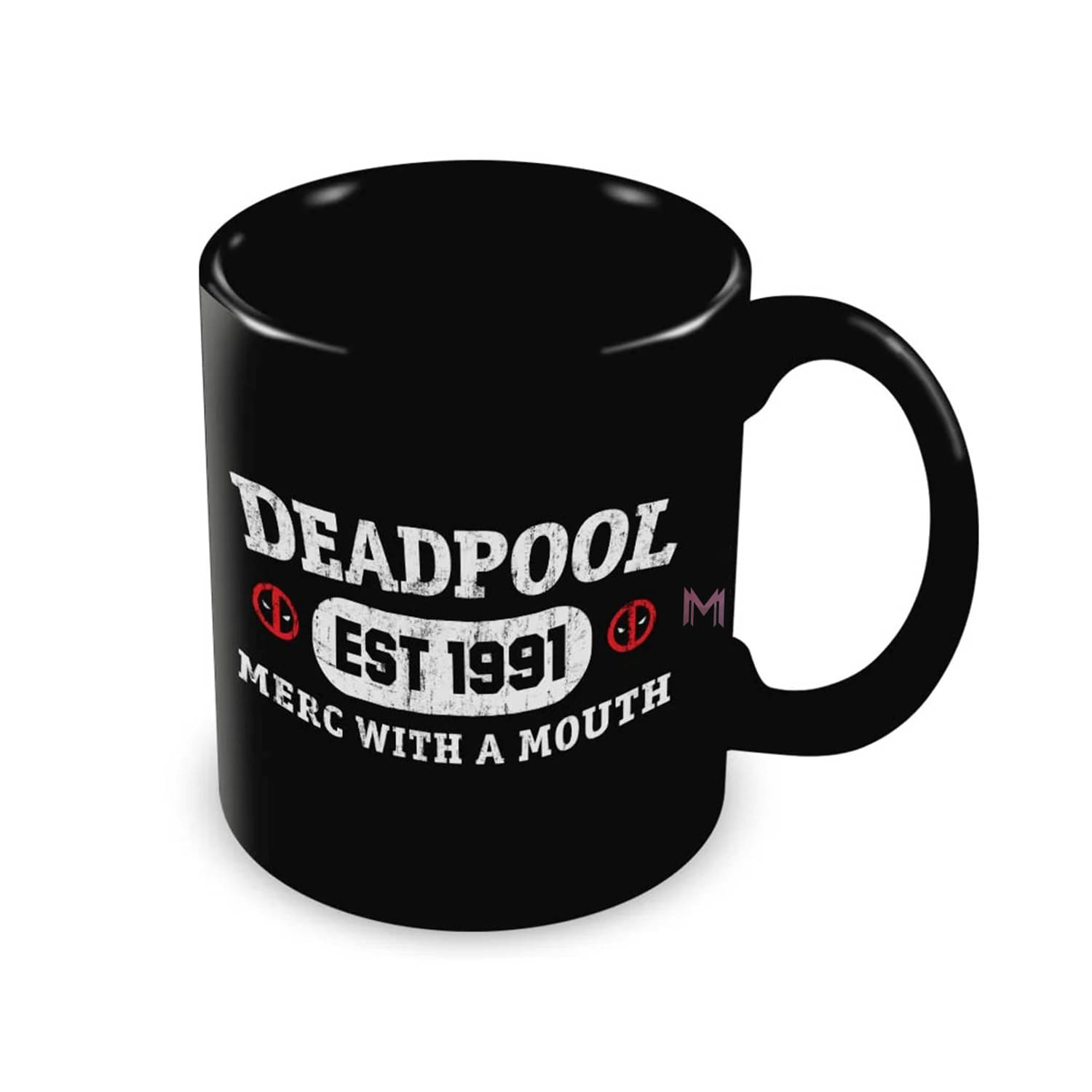     			Ridaa DEADPOOL Ceramic Coffee Mug 350 mL ( Pack of 1 )