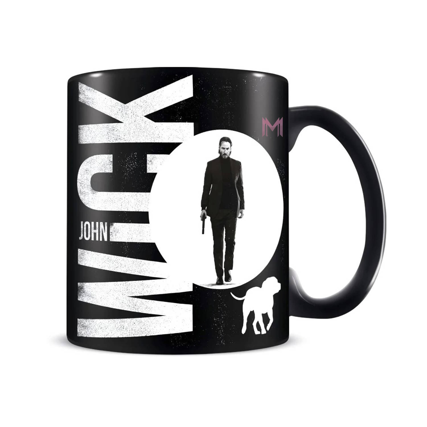     			Ridaa JOHN WICK Ceramic Coffee Mug 350 mL ( Pack of 1 )