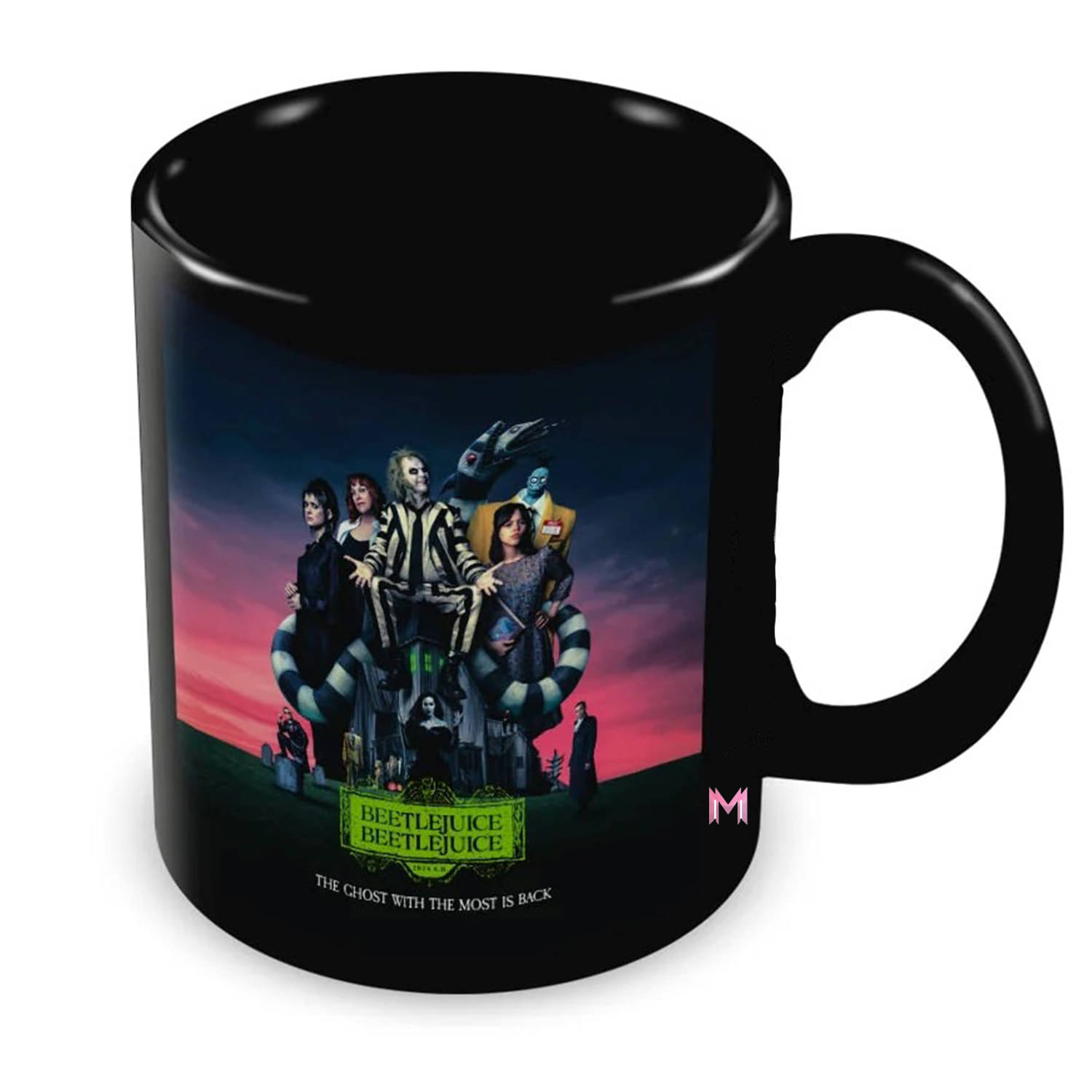     			Ridaa Joker Batman Ceramic Coffee Mug 350 mL ( Pack of 1 )