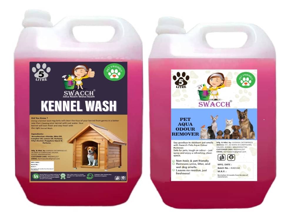 SWACCH Kennel Wash With Pet Aqua Floor Cleaner Rose 10 L SWACCH Kennel Wash With Pet Aqua Floor Cleaner Rose 10 L