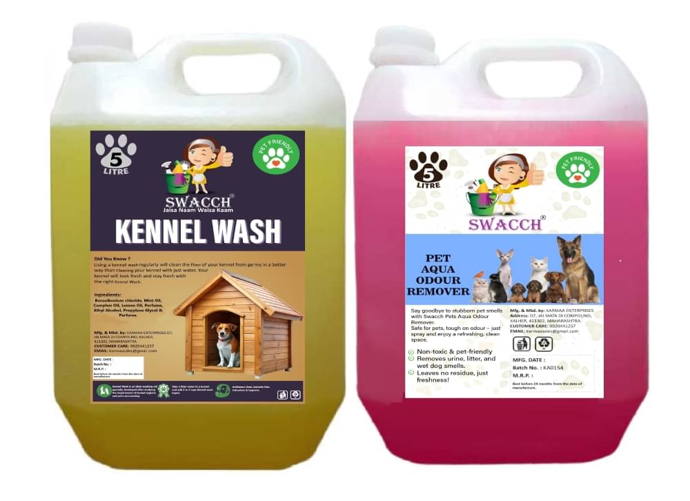     			SWACCH Kennel Wash with Pet Aqua Floor Cleaner Lemon & Rose 10 L