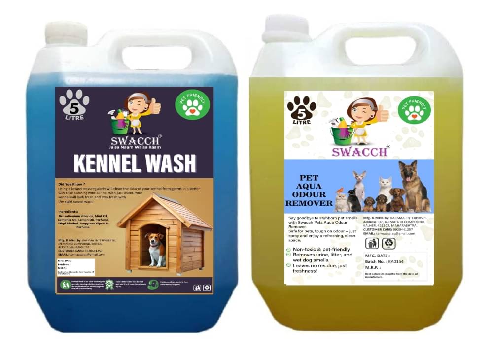 SWACCH Kennel Wash with Pet Aqua Floor Cleaner Lavender & Lemon 10 L SWACCH Kennel Wash with Pet Aqua Floor Cleaner Lavender & Lemon 10 L