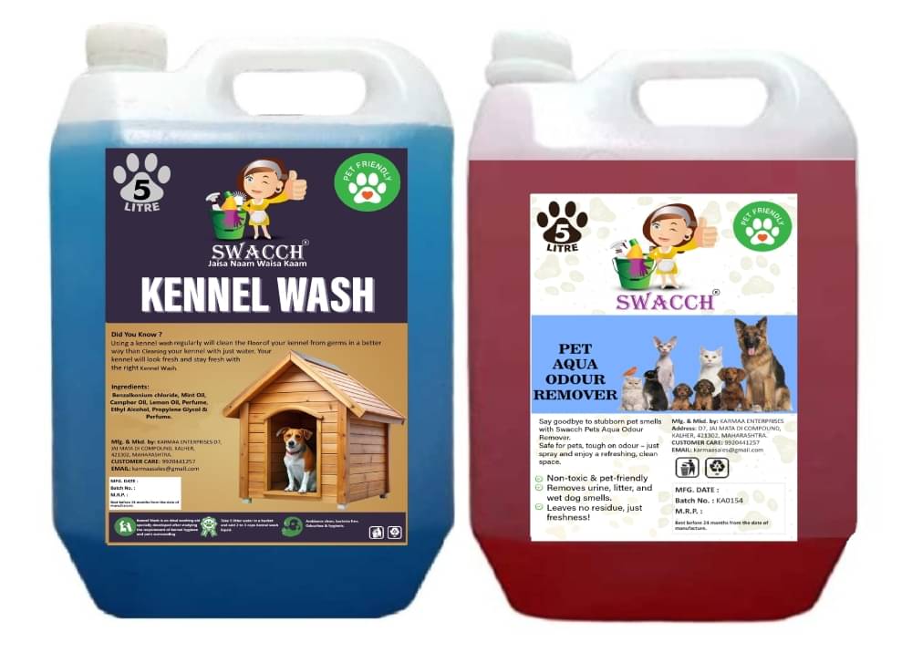 SWACCH Kennel Wash with Pet Aqua Floor Cleaner Lavender & Strawberry 10 L SWACCH Kennel Wash with Pet Aqua Floor Cleaner Lavender & Strawberry 10 L