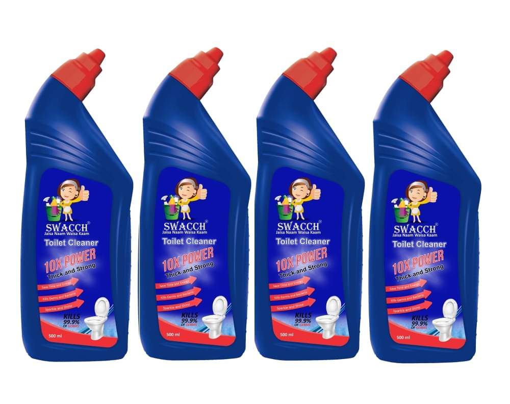     			SWACCH Toilet Cleaner Ready to Use Liquid 2000 Pack of 4