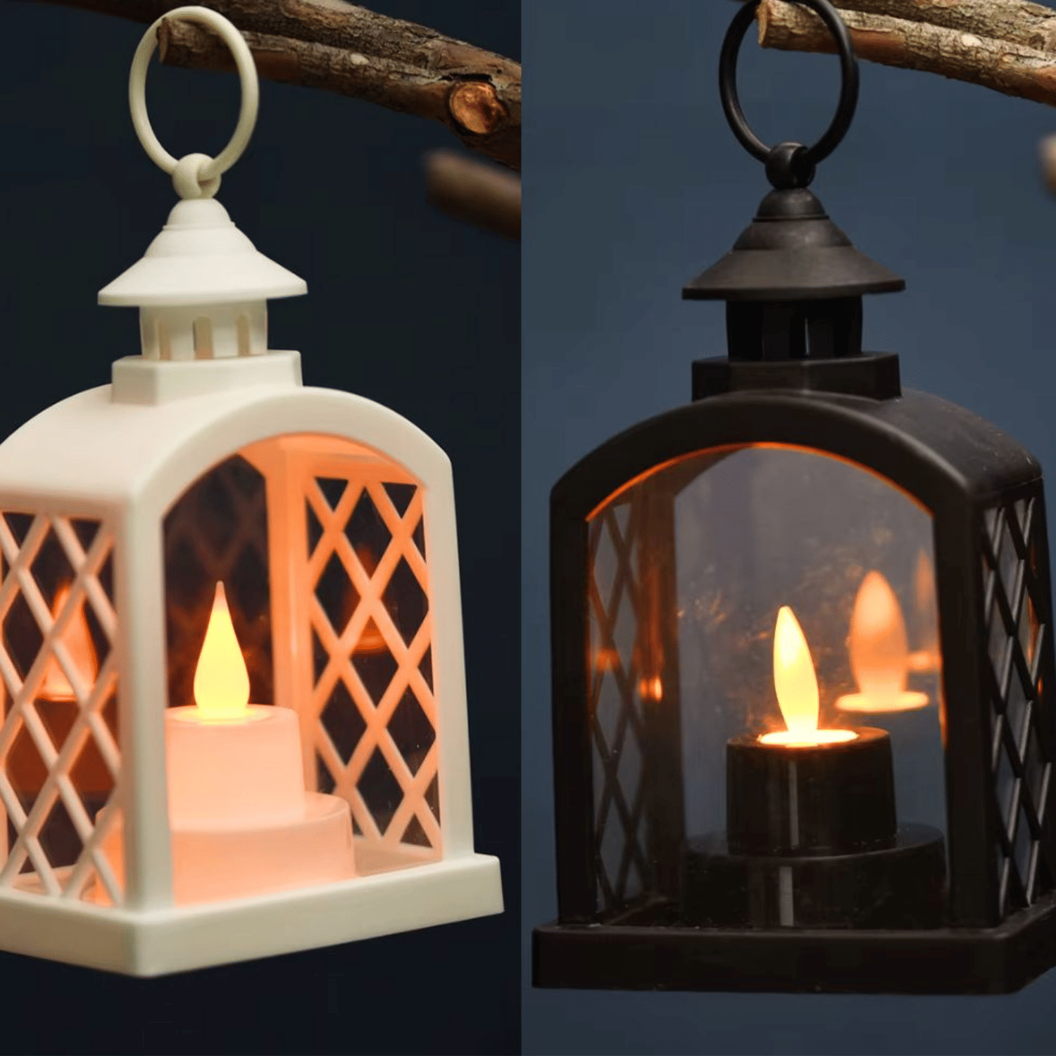     			Style Wind Multicolour LED Tea Light Candle 5 cm ( Pack of 2 )