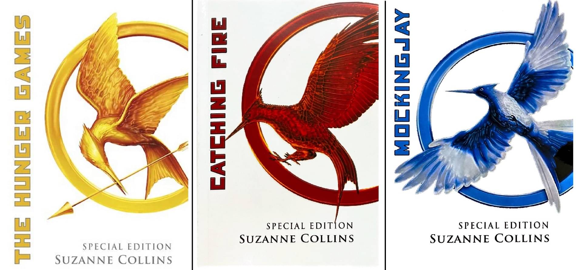     			Suzanne Collins 3 Books Set: Hunger Games,Cathching Fire and Mockingjay