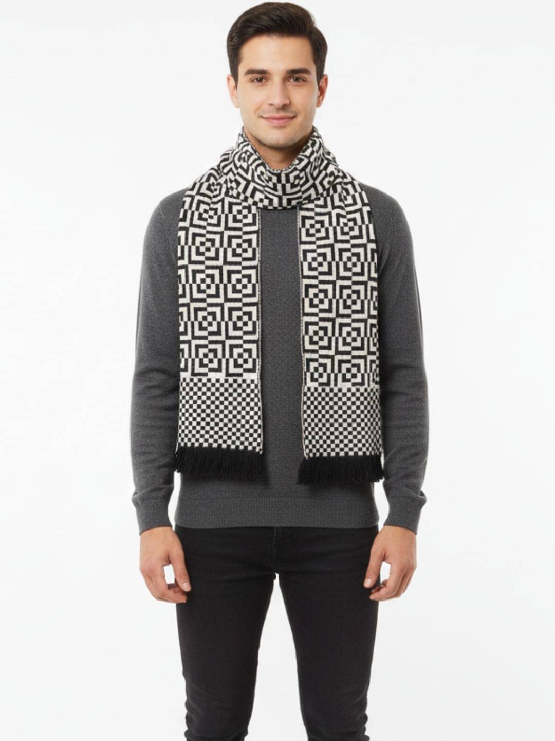     			TRENDBITE Multi Color Women's Muffler ( Pack of 1 )