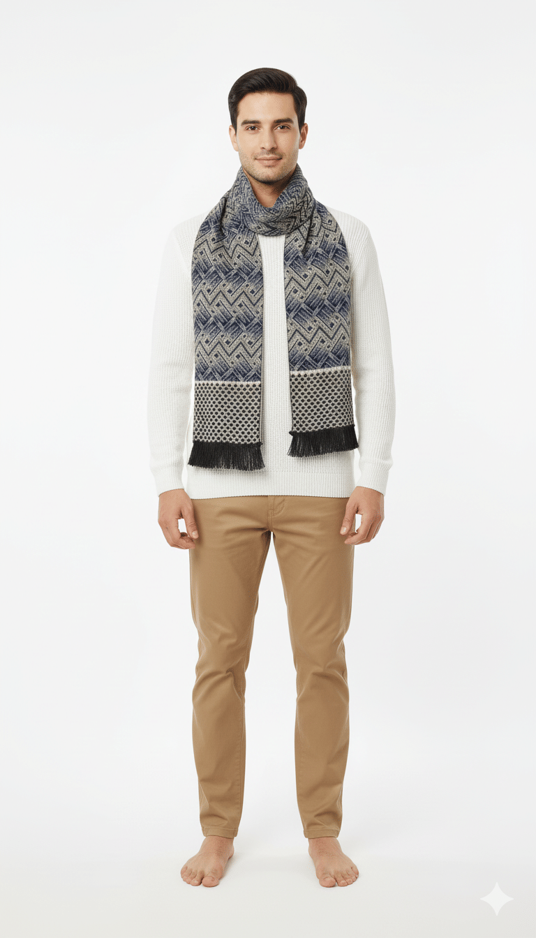     			TRENDBITE Multi Color Women's Muffler ( Pack of 1 )