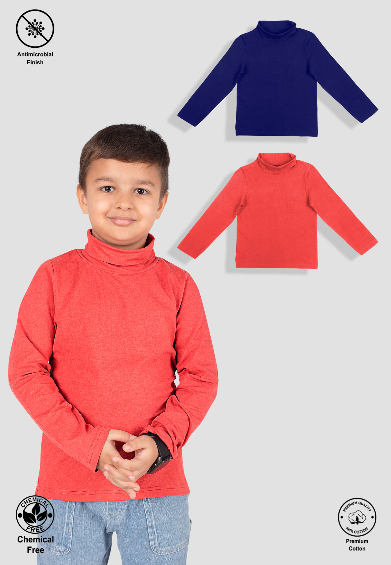     			TRESNOVA Pack of 2 Boys Cotton T-Shirt ( Multicolor1 )