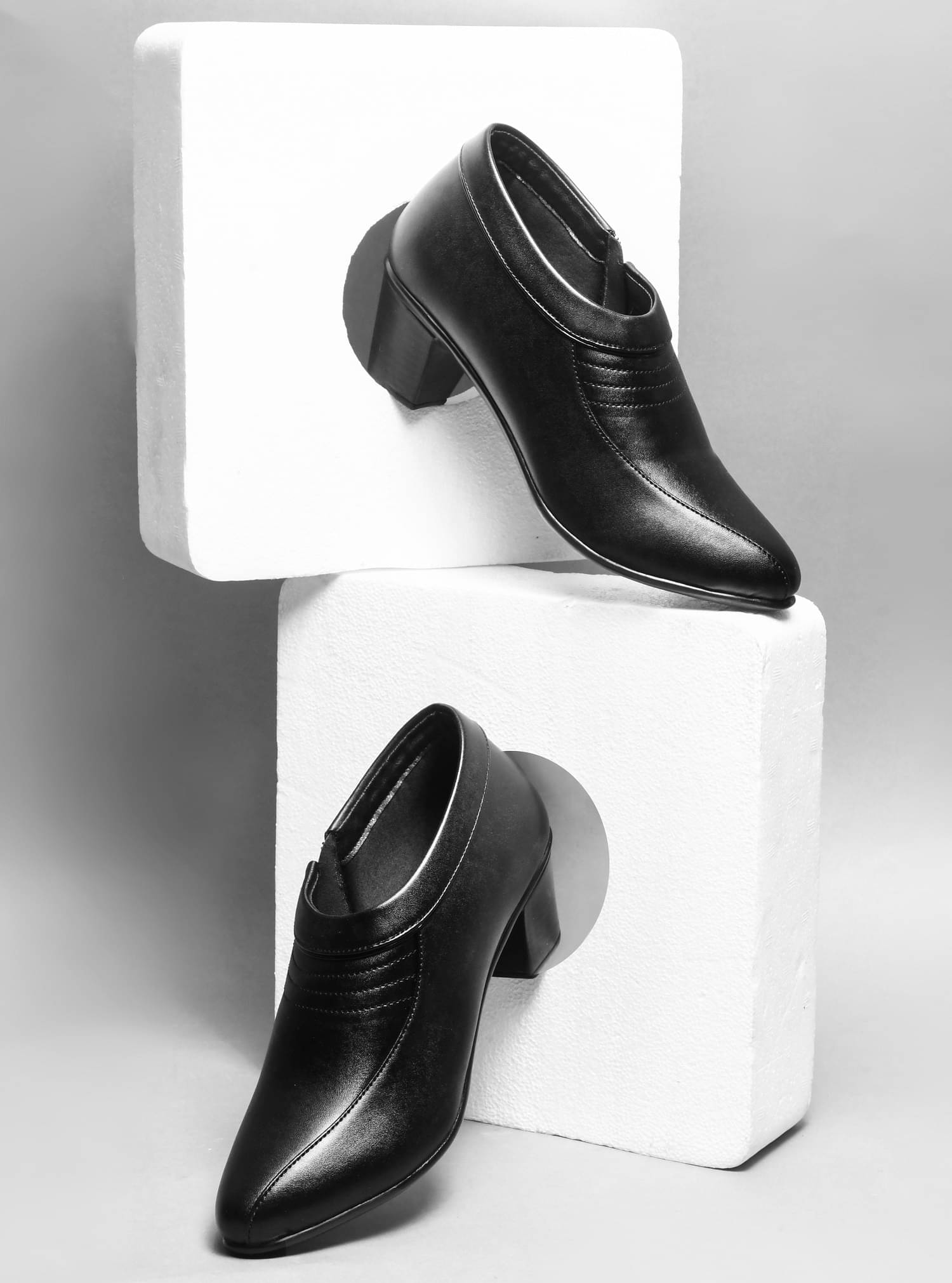 Try me Black Women's Ankle Length Boots Try me Black Women's Ankle Length Boots