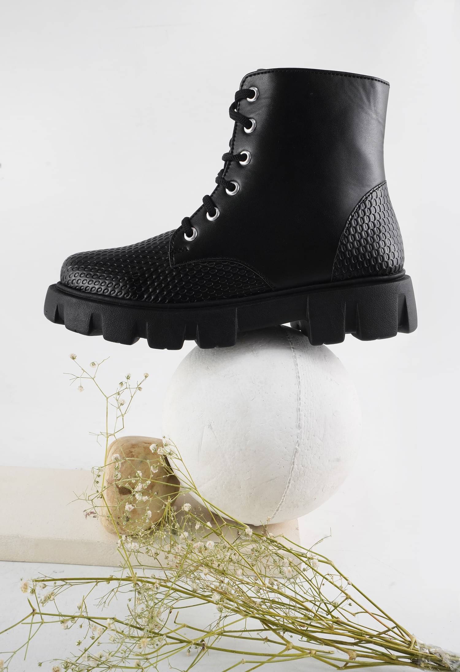 Try me Black Women's Ankle Length Boots Try me Black Women's Ankle Length Boots