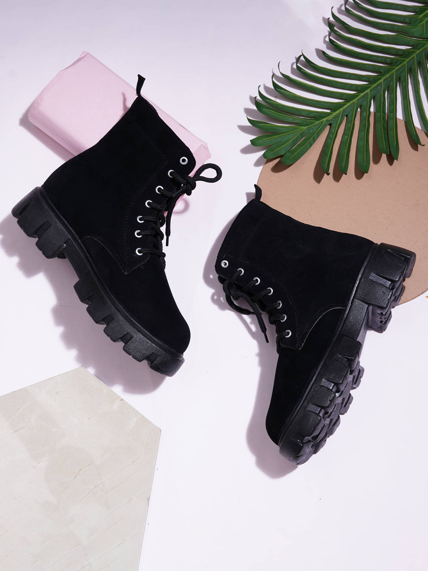 Try me Black Women's Ankle Length Boots Try me Black Women's Ankle Length Boots
