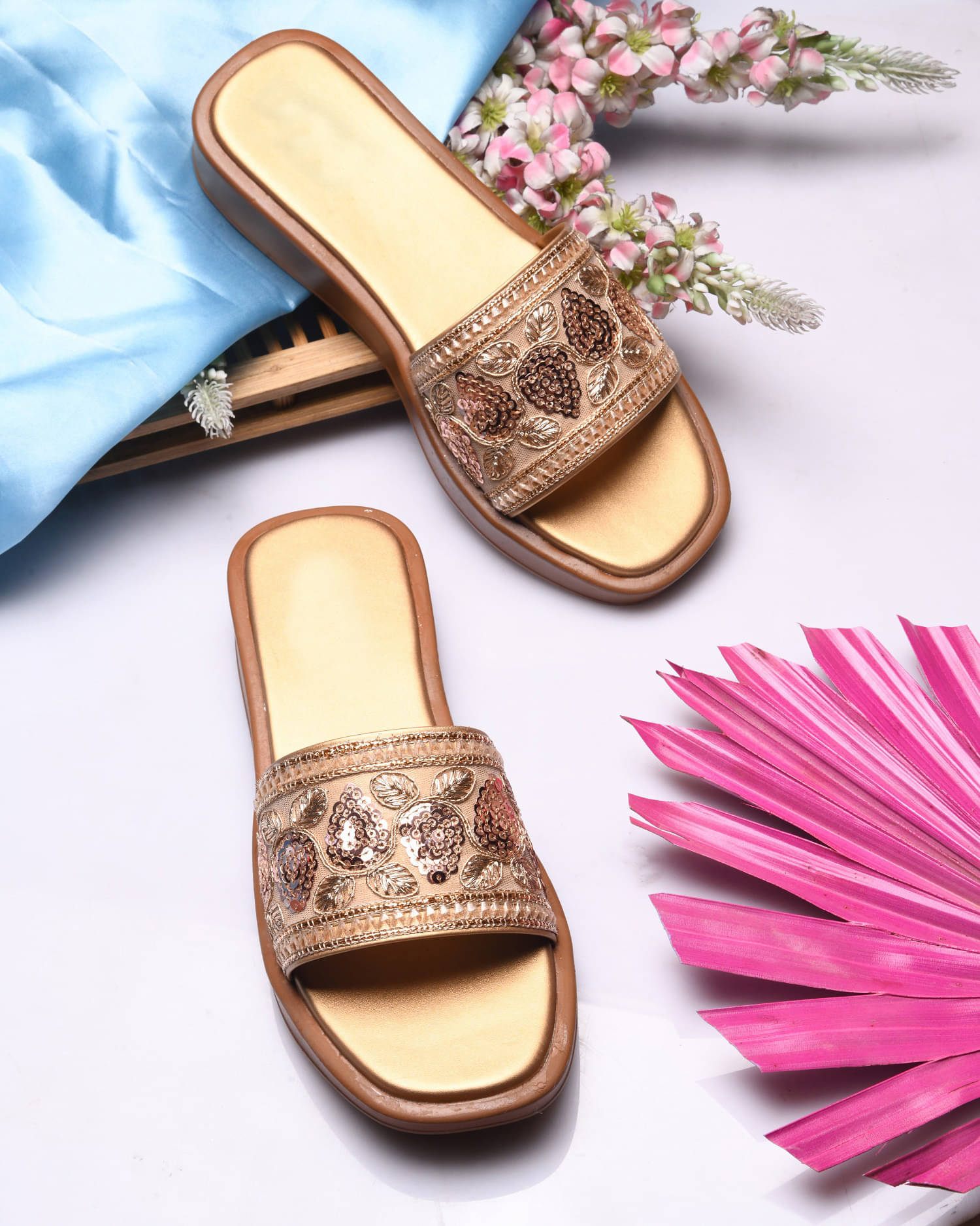 Try me Gold Women's Flats Try me Gold Women's Flats