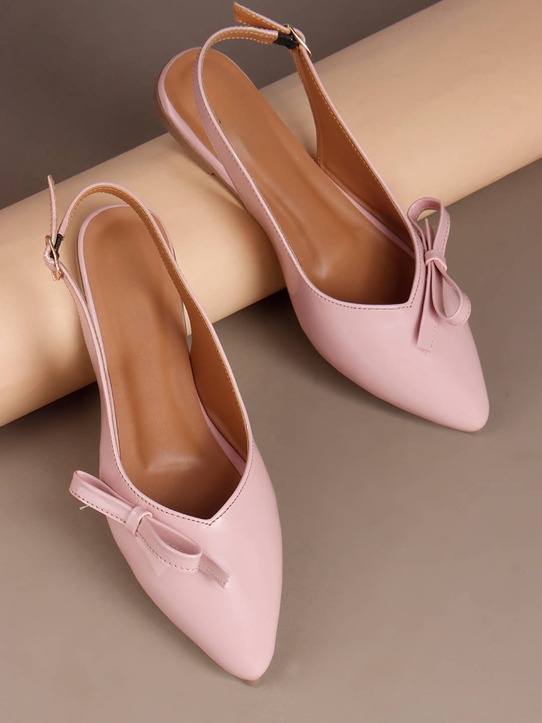     			Try me Pink Women's Flats