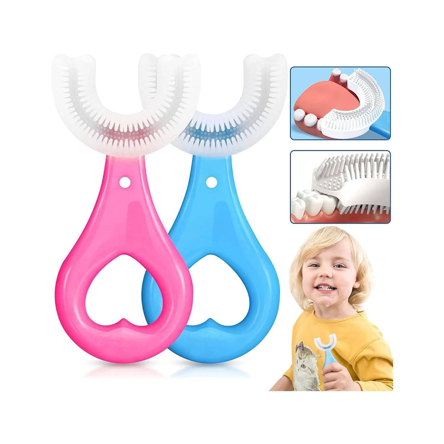     			WANQLYN Silicone Teether ( 2 pcs )