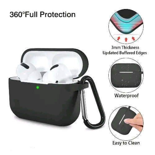     			Wireless Earbuds Bluetooth Headphones TWS With Silicone Case Cover Best Quality Case Wireless Bluetooth Headphones & Earphones Touch Sensor V5.1 With HD Mic & Active Noisz Cancellation Bluetooth Headset (BT+ case Cover, True Wireless)
