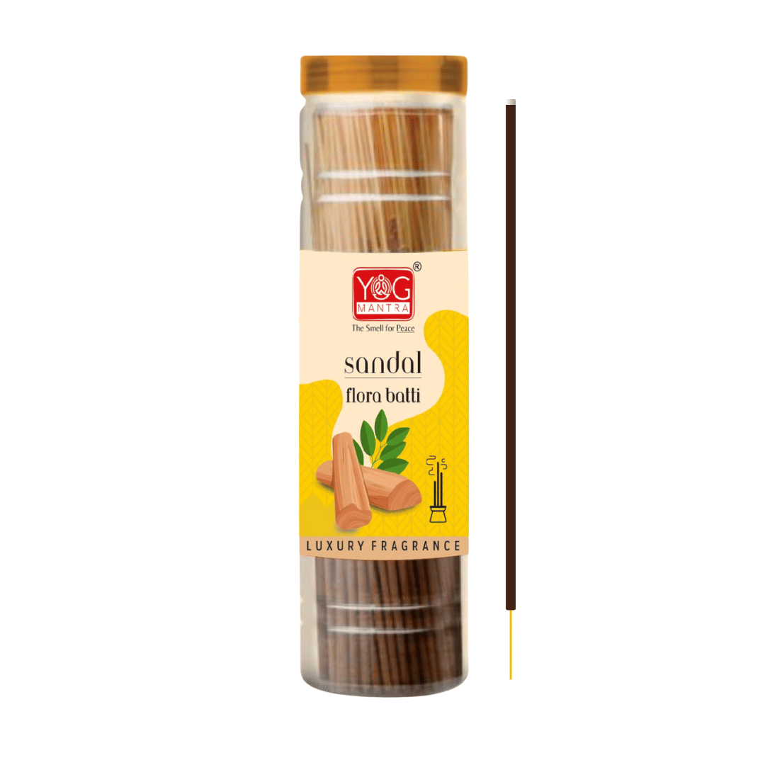     			yogmantra Incense Stick Pure Sandal 300 gm ( Pack of 1 )